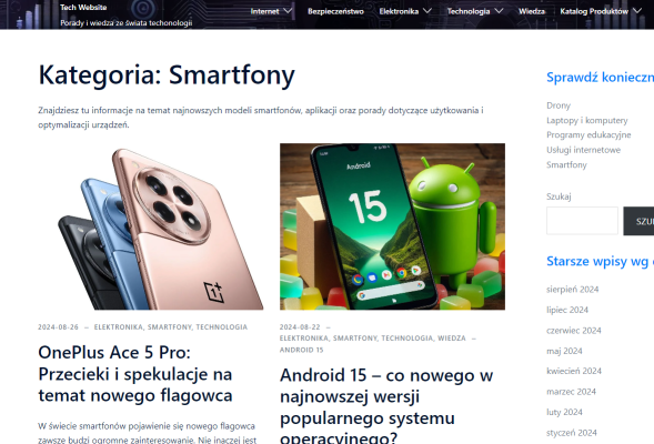 Porady i wiedza ze świata technologii TechWebsite